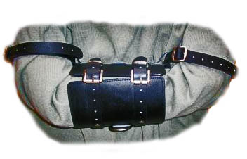 Bondage Restraint Asylum Leather Arm Binder