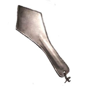 Leather Punishment Paddle Devils Tail