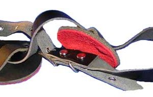 Bondage Blindfold Goggle Restraint Leather Fetish