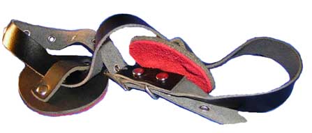 Bondage Blindfold Goggle Restraint Leather Fetish