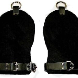 Mitts Mittens Canvas and Leather Chastity Bondage