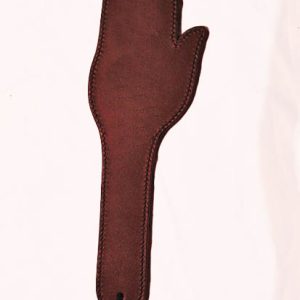 Leather Hand Strict Spanking Paddle