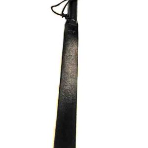 Tawse Razor Strop Wood Handle Leather Punishment Whip