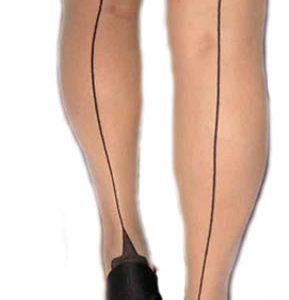 Tights With Seam and Heel Fetish Leg Mistress