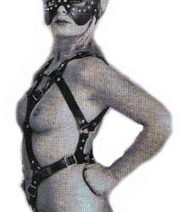 The Leather Mistress Harness Side View
