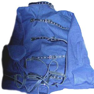 Strait Jacket Leather and Canvas Bondage